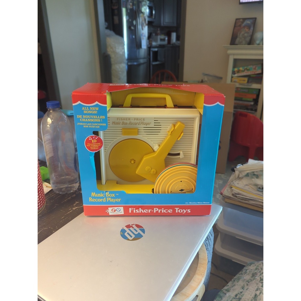 2021 Fisher-Price Toys Music Box Record Player New In Box-Unopened